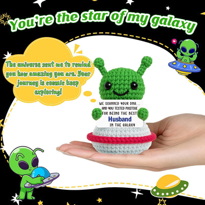Crochet Alien Plush Gift