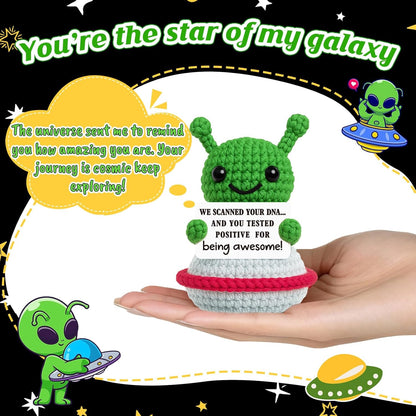 Crochet Alien Plush Gift