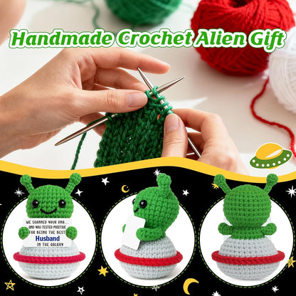 Crochet Alien Plush Gift