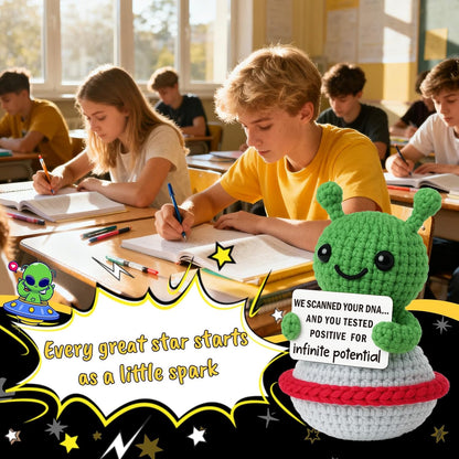 Crochet Alien Plush Gift